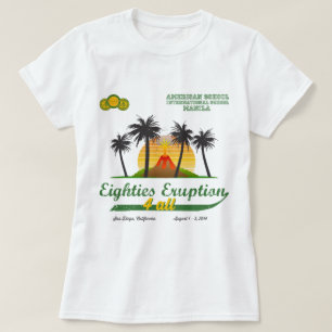 Jahr-Eruption 4 alle T-Shirt