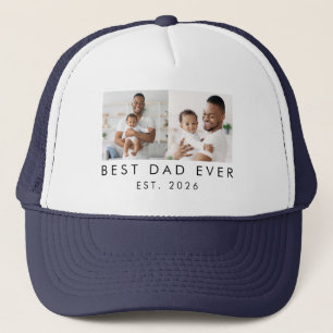 Jahr gegründet Best Dad Ever 2 Foto Truckerkappe