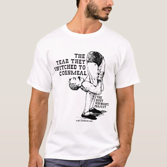 Jahr-geschaltet zum Getreidemehl: DIE T-Shirt (Vorderseite)