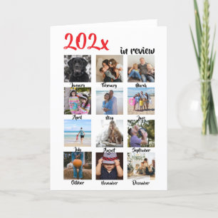 Jahr im Foto Weihnachten Personalisiert