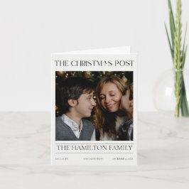 Jahr in der Weihnachtszeitung "Review" 6 Fotos ein Karte