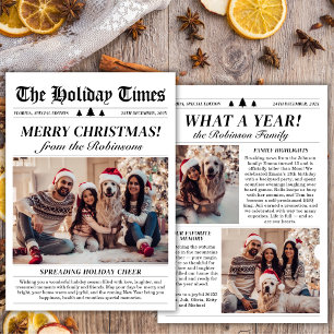 Jahr in Review Unique Newspapier Weihnachten 3 Fot