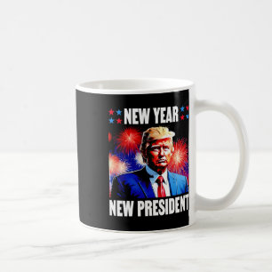 Jahr neuer Präsident Trump 2024 Kaffeetasse