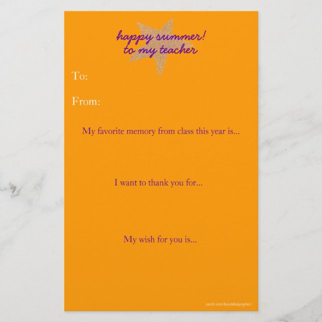 Jahr-zu-Jahr-Lehrer danke Ihnen zur Kenntnis nehme (Vorderseite)