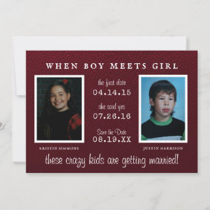 Jahrbuch-Foto Foto-Speichern Sie das Datum der A Save The Date