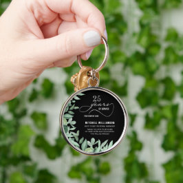 Jahre der Betriebsruhestandsgrüne Keepake Schlüsselanhänger