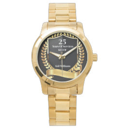 Jahre der Dienstleistungen Armbanduhr