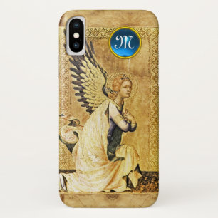 JAHRESANGEL MONOGRAM, Pergament iPhone X Hülle
