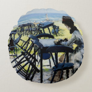 Jahresende Rundes Kissen