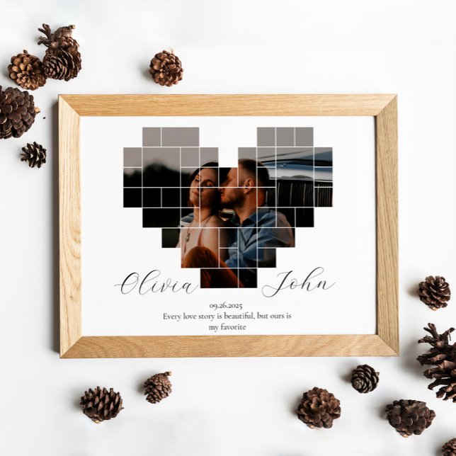 JAHRESHERZEN-KOLLAGE POSTER UND DRUCKEN (Von Creator hochgeladen)