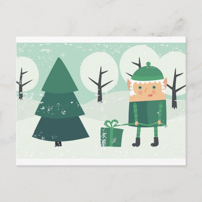 Jahreskarte Feiertagspostkarte (Vorderseite)