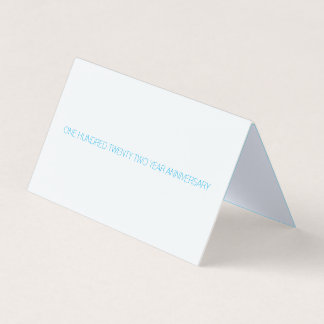 JAHRESKARTE VISITENKARTEN