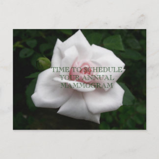 JahresMammogramm Postkarte