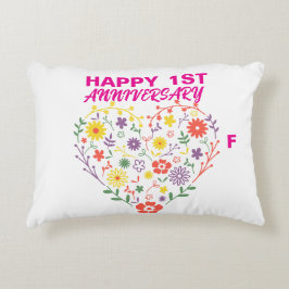 Jahrestag Dekokissen