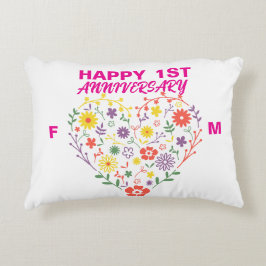 Jahrestag Dekokissen