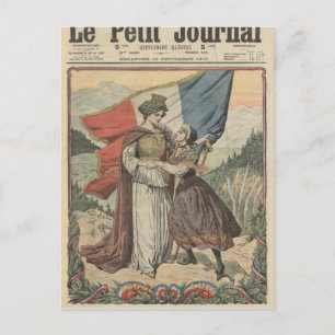 Jahrestag der Annexion Savoys Postkarte