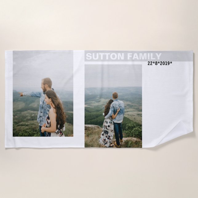 Jahrestag der Fotosammlung Strandtuch (Vorderseite)