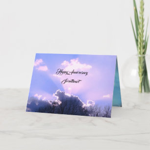 JAHRESTAG DER HOCHZEIT Karte