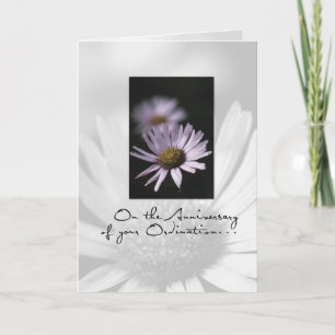 Jahrestag der Ordination Karte