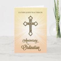 Jahrestag der Ordination, Kreuz auf Sternexplosion