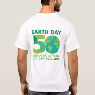Jahrestag des 50. Earth Day 1970-2020 T - Shirt