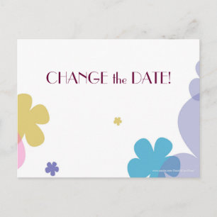 Jahrestag des Hochzeitstags ändern Postkarte