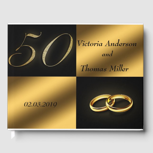 Jahrestag Gästebuch (Vorderseite)