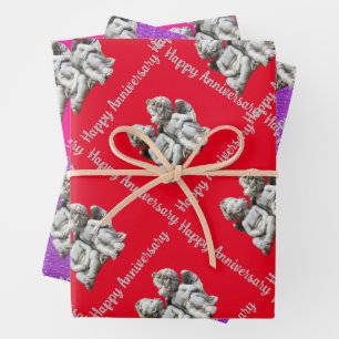 Jahrestag Geschenkpapier Set