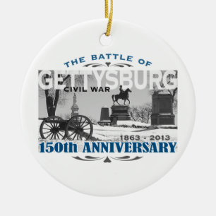 Jahrestag Gettysburg-Kampf-150 Keramikornament