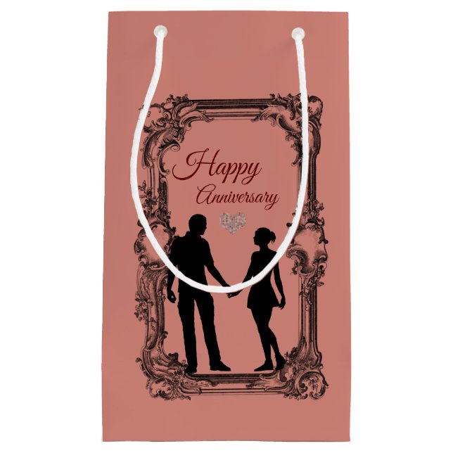 Jahrestag Kleine Geschenktüte (Vorderseite)