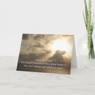 Jahrestag - Mama und Vater, brachten Sie mir ein Karte