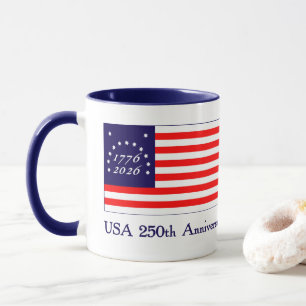 Jahrestag USA 250. Tasse