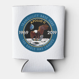 Jahrestags-Auftrag-Flecken-Insignien Apollo 11 50. Dosenkühler