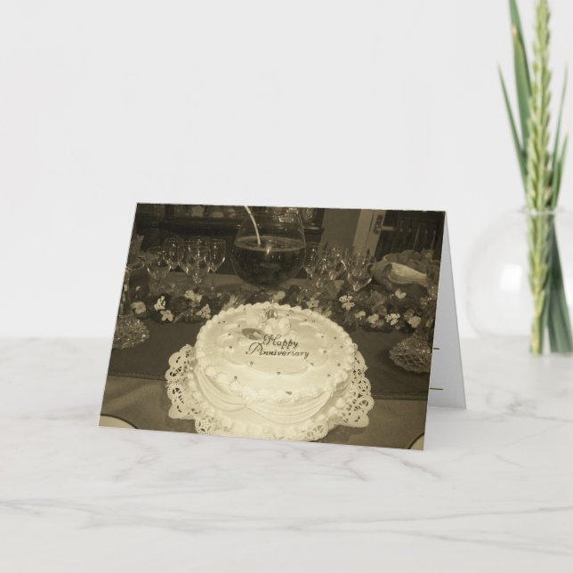 Jahrestags-Einladung Einladung (Vorderseite)