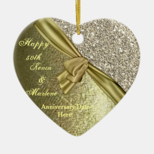 JAHRESTAGS-GESCHENK-VERZIERUNG DER BLING KERAMIK ORNAMENT