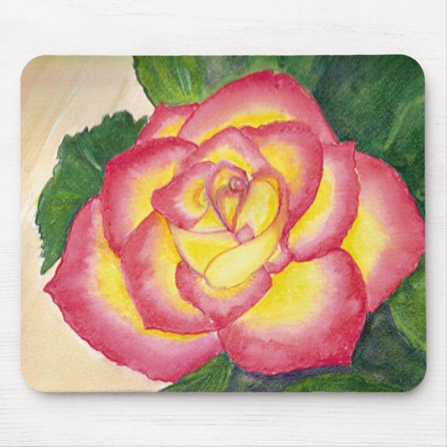 Jahrestags-Rose - mousepad (Vorne)