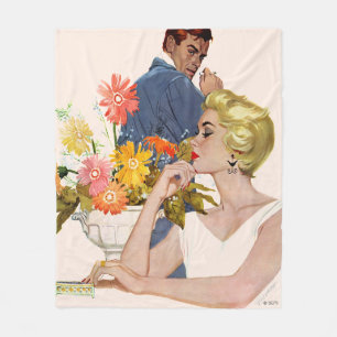 Jahrestags-Streit Fleecedecke