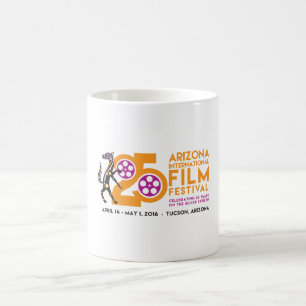 Jahrestags-Tasse AIFF 25. Kaffeetasse