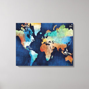 Jahreszeit-Änderung Leinwanddruck