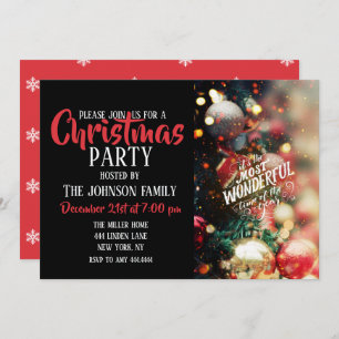 Jahreszeit Einladung