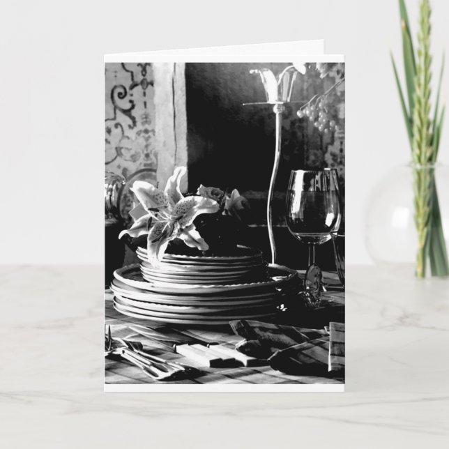 JAHRESZEIT ZUR ERINNERUNG **SIE** WEIHNACHTEN KARTE (Vorderseite)