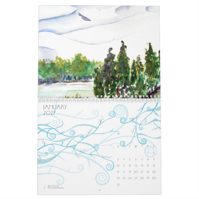 Jahreszeiten des Souls Kalender (Jan 2027)