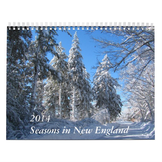 Jahreszeiten in New England ~ Kalender (Titelbild)