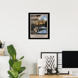 Jahreszeiten unseres Lebens Inspiration Poster