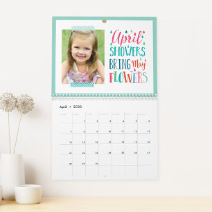 Jahreszeitliche Zitate Moderner Foto Kalender