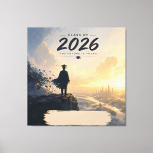 Jahrgang 2026 Eure Zukunft Abschlussdesign Leinwanddruck
