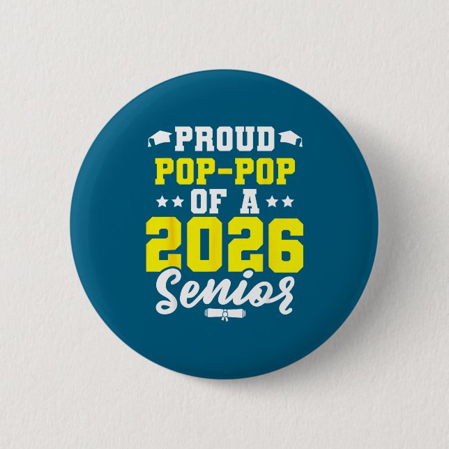 Jahrgang Oberstufengraduierter Stolz Pop Button (Vorderseite)