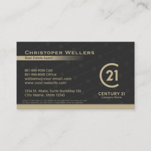 Jahrhundert 21 Renrand Business Card Design Visitenkarte