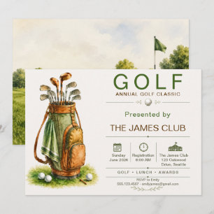 Jährliche Einladung zum Golf-Klassiker-Turnier