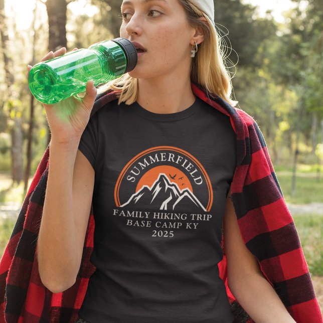 Jährliche Familienwanderung Matching-Mama T-Shirt (Von Creator hochgeladen)